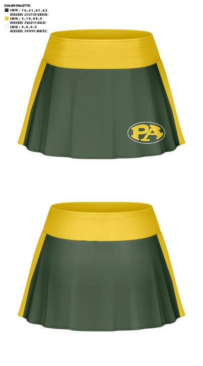 Pillow Academy (Middle School) Cheer 2978270 Skort - 41
