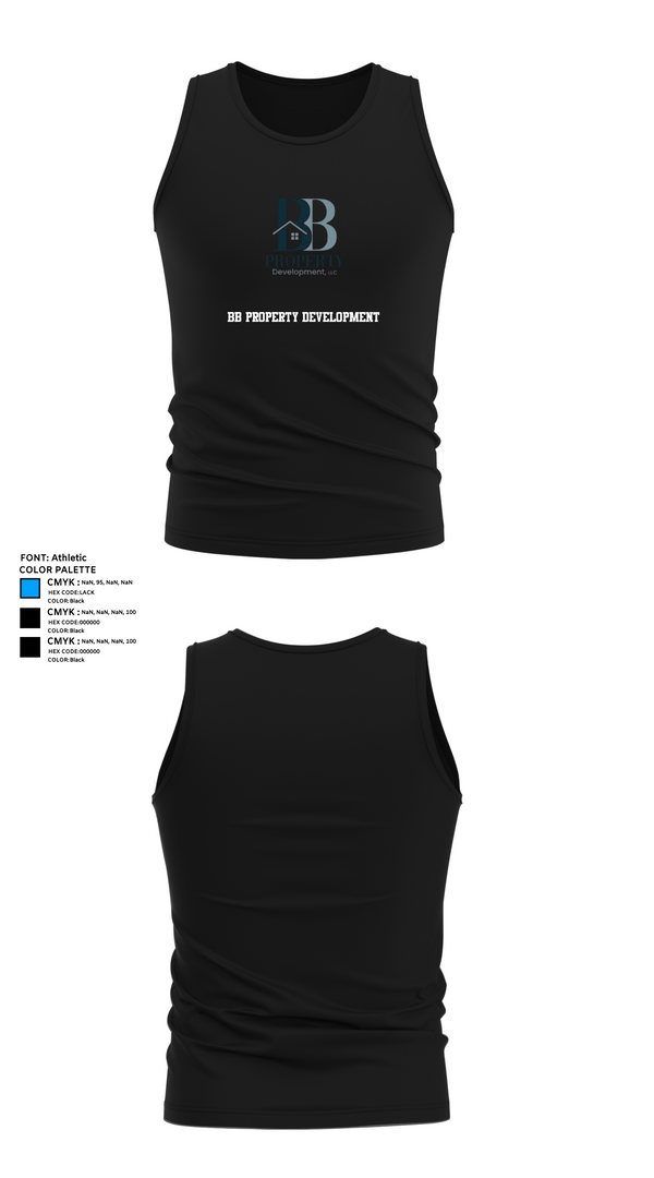 Tank Top, BB PROPERTY DEVELOPMENT, , Teamtime, Team time, sublimation, custom sports apparel, team uniforms, spirit wear, spiritwear, sports uniforms, custom shirts, team store, custom team store, fundraiser sports, apparel fundraiser