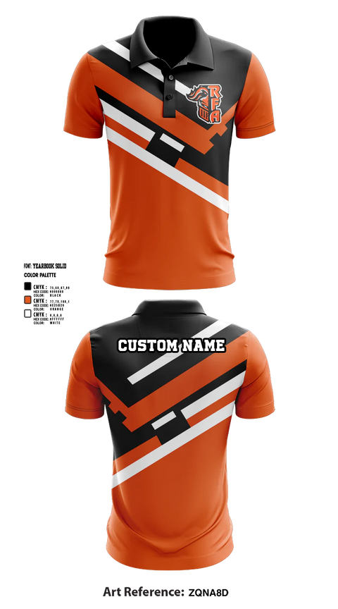 Short Sleeve Performance Polo, RFA, Bowling, Teamtime, Team time, sublimation, custom sports apparel, team uniforms, spirit wear, spiritwear, sports uniforms, custom shirts, team store, custom team store, fundraiser sports, apparel fundraiser
