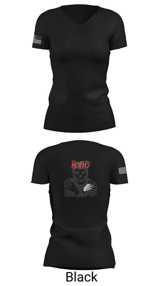 Womens Short Sleeve Vneck Shirt, 3rd squad, Army, Teamtime, Team time, sublimation, custom sports apparel, team uniforms, spirit wear, spiritwear, sports uniforms, custom shirts, team store, custom team store, fundraiser sports, apparel fundraiser