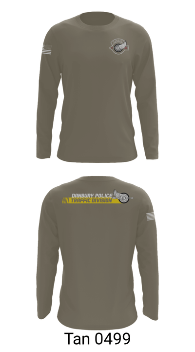 Danbury Police Traffic Unit 20625230 Long Sleeve Performance Shirt - 63