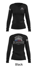 GC AUTO REPAIR 63666779 Women's Long Sleeve V-neck Shirt - 35