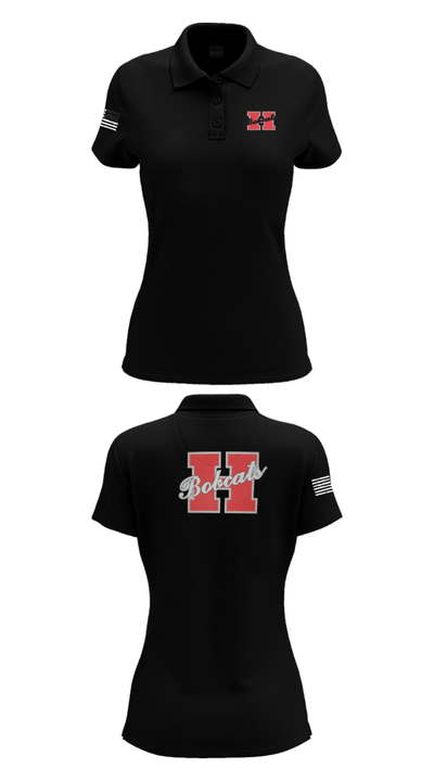 Hope High School Basketball 44898652 Women's Short Sleeve Performance Polo  - 36