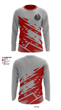Bowie Middle School Football 46915574 Long Sleeve Performance Shirt - 1