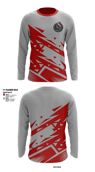 Long Sleeve Performance Shirt, Bowie Middle School Football, Football, Teamtime, Team time, sublimation, custom sports apparel, team uniforms, spirit wear, spiritwear, sports uniforms, custom shirts, team store, custom team store, fundraiser sports, apparel fundraiser