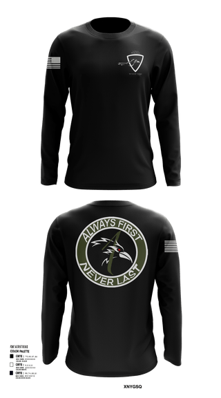 Long Sleeve Performance Shirt, 1055th Trans 1st Plt, National Guard, Teamtime, Team time, sublimation, custom sports apparel, team uniforms, spirit wear, spiritwear, sports uniforms, custom shirts, team store, custom team store, fundraiser sports, apparel fundraiser