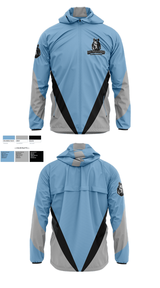 Windbreaker, Muhlenberg County High School West Campus Golf, Golf, Teamtime, Team time, sublimation, custom sports apparel, team uniforms, spirit wear, spiritwear, sports uniforms, custom shirts, team store, custom team store, fundraiser sports, apparel fundraiser