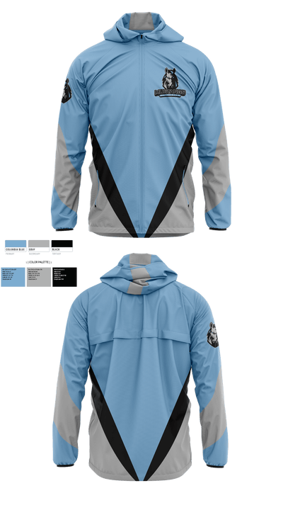 Muhlenberg County High School West Campus Golf 17622206 Windbreaker - 1