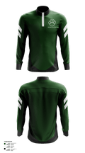 Panthers Volleyball 30549328 Quarter Zip Jacket - 42