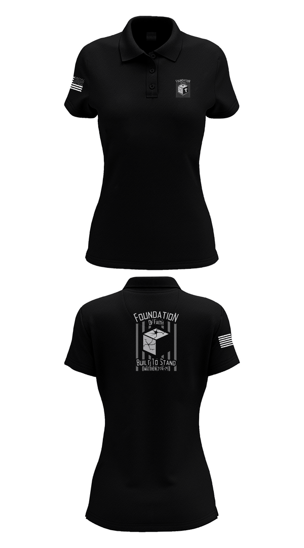 Womens Short Sleeve Performance Polo, Igniting Faith, , Teamtime, Team time, sublimation, custom sports apparel, team uniforms, spirit wear, spiritwear, sports uniforms, custom shirts, team store, custom team store, fundraiser sports, apparel fundraiser