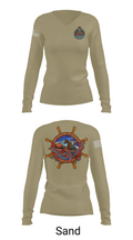 Navy Recruiting 74502123 Women's Long Sleeve V-neck Shirt - 92