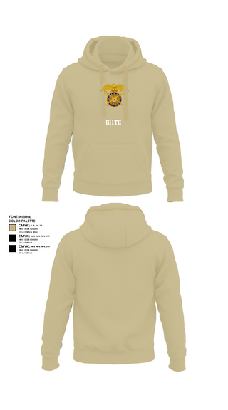 Hoodie, 611th, Army, Teamtime, Team time, sublimation, custom sports apparel, team uniforms, spirit wear, spiritwear, sports uniforms, custom shirts, team store, custom team store, fundraiser sports, apparel fundraiser