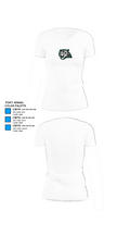 Emerald Ridge High School Golf 88703462 Women's Short Sleeve V-neck Shirt - 18