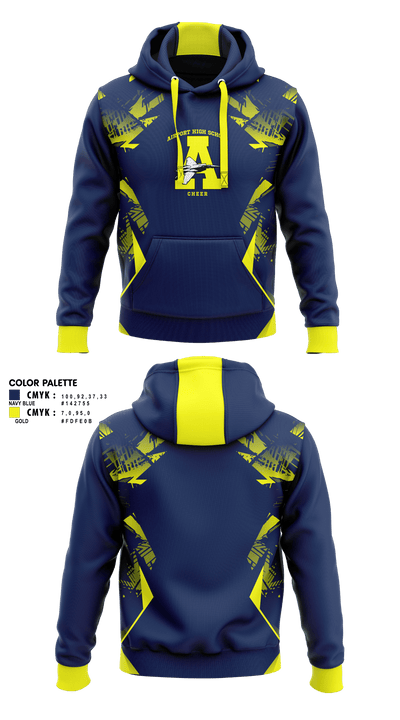 Airport High School Cheer 33792869 Hoodie - 1