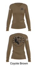 Wolves, Bravo, 305th MI 94376835 Women's Long Sleeve V-neck Shirt - 10