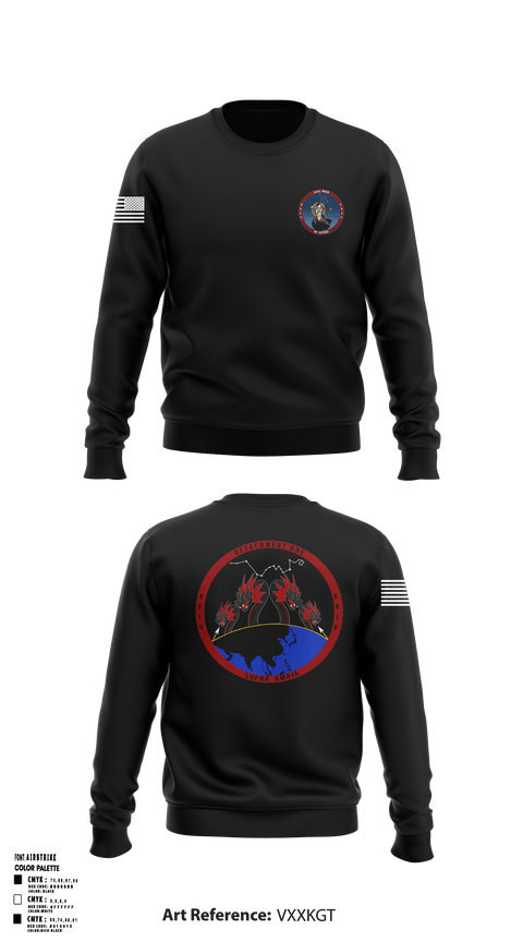 Crew Neck Sweatshirt, Detachment 1, 24th MDSB, , Teamtime, Team time, sublimation, custom sports apparel, team uniforms, spirit wear, spiritwear, sports uniforms, custom shirts, team store, custom team store, fundraiser sports, apparel fundraiser