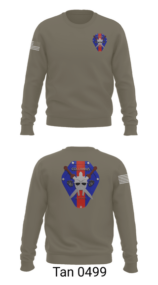 Crew Neck Sweatshirt, OST COLUMBUS, OH, Marines, Teamtime, Team time, sublimation, custom sports apparel, team uniforms, spirit wear, spiritwear, sports uniforms, custom shirts, team store, custom team store, fundraiser sports, apparel fundraiser