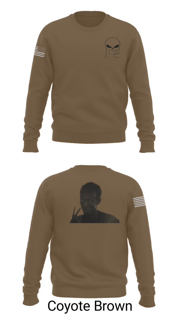 Crew Neck Sweatshirt, B Co, 303d IEW BN, Army, Teamtime, Team time, sublimation, custom sports apparel, team uniforms, spirit wear, spiritwear, sports uniforms, custom shirts, team store, custom team store, fundraiser sports, apparel fundraiser