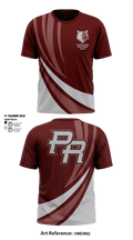 Prairie Ridge High School Dance 12250587 Short Sleeve Performance Shirt - 1