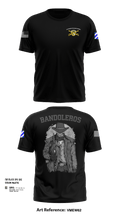 Bandoleros 86621412 Short Sleeve Performance Shirt - 4