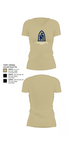 4-31 infantry battalion hotel company 62387368 Women's Short Sleeve V-neck Shirt - 84