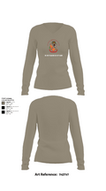 3rd Intelligence Battalion 49807001 Women's Long Sleeve V-neck Shirt - 62