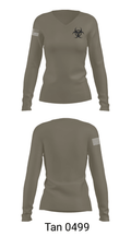 Antrax 83840716 Women's Long Sleeve V-neck Shirt - 77