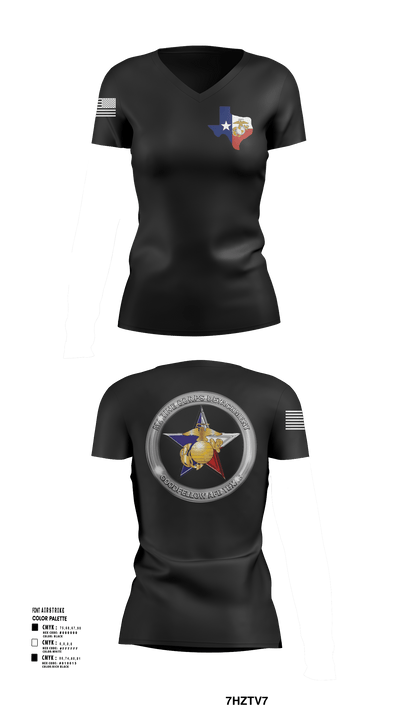 Goodfellow AFB MCD 8795837 Women's Short Sleeve V-neck Shirt - 123