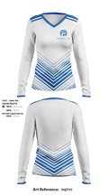 Carteret High School Soccer 10668846 Women's Long Sleeve V-neck Shirt - 39