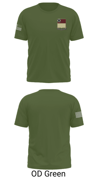 Old School Cotton Feel Shirt, HHD 166th Regiment, Army, Teamtime, Team time, sublimation, custom sports apparel, team uniforms, spirit wear, spiritwear, sports uniforms, custom shirts, team store, custom team store, fundraiser sports, apparel fundraiser