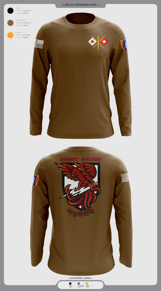 Long Sleeve Performance Shirt, USANEC-WALKER, Army, Teamtime, Team time, sublimation, custom sports apparel, team uniforms, spirit wear, spiritwear, sports uniforms, custom shirts, team store, custom team store, fundraiser sports, apparel fundraiser