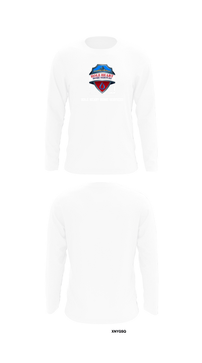 Hole Heart Home Services 70981913 Long Sleeve Performance Shirt 8