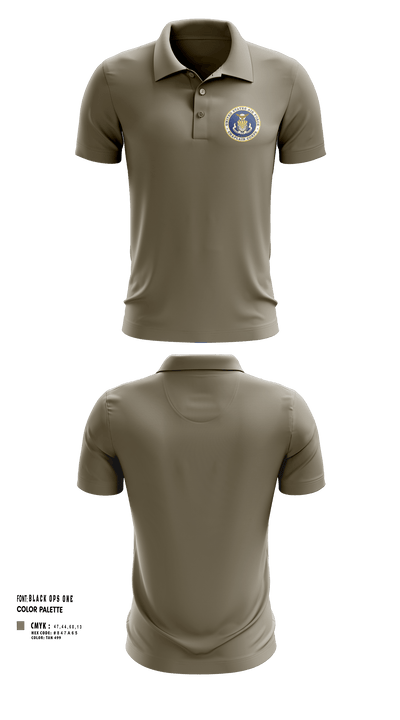 Air Force Chaplain 49250716 Short Sleeve Performance Polo - 100