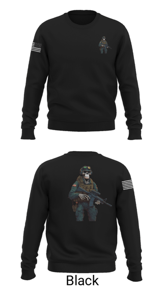 Crew Neck Sweatshirt, 3d lsb, Marines, Teamtime, Team time, sublimation, custom sports apparel, team uniforms, spirit wear, spiritwear, sports uniforms, custom shirts, team store, custom team store, fundraiser sports, apparel fundraiser