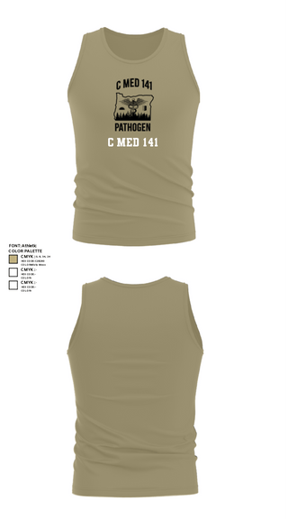 Tank Top, C MED 141, National Guard, Teamtime, Team time, sublimation, custom sports apparel, team uniforms, spirit wear, spiritwear, sports uniforms, custom shirts, team store, custom team store, fundraiser sports, apparel fundraiser