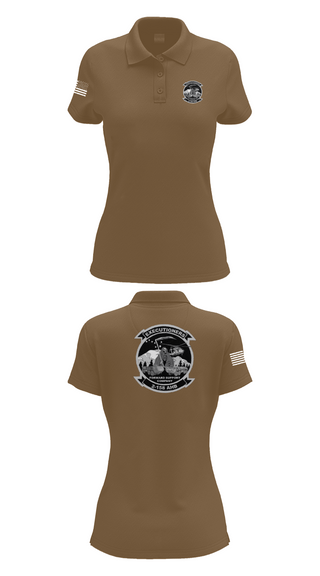 Womens Short Sleeve Performance Polo, Executioners, , Teamtime, Team time, sublimation, custom sports apparel, team uniforms, spirit wear, spiritwear, sports uniforms, custom shirts, team store, custom team store, fundraiser sports, apparel fundraiser