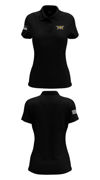 Womens Short Sleeve Performance Polo, E Trp 2-6 CAV, 25th CAB, 25th INF, , Teamtime, Team time, sublimation, custom sports apparel, team uniforms, spirit wear, spiritwear, sports uniforms, custom shirts, team store, custom team store, fundraiser sports, apparel fundraiser