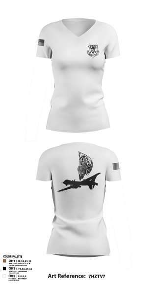 Womens Short Sleeve Vneck Shirt, 12th AMU, Air Force, Teamtime, Team time, sublimation, custom sports apparel, team uniforms, spirit wear, spiritwear, sports uniforms, custom shirts, team store, custom team store, fundraiser sports, apparel fundraiser