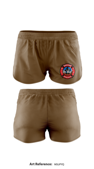 Womens Shorts, Station 19, Fire Department, Teamtime, Team time, sublimation, custom sports apparel, team uniforms, spirit wear, spiritwear, sports uniforms, custom shirts, team store, custom team store, fundraiser sports, apparel fundraiser