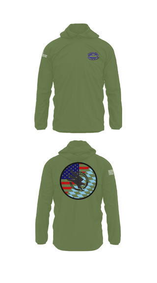 Windbreaker, Falcon Team, JMRC, Army, Teamtime, Team time, sublimation, custom sports apparel, team uniforms, spirit wear, spiritwear, sports uniforms, custom shirts, team store, custom team store, fundraiser sports, apparel fundraiser