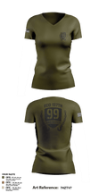 undefined Women's Short Sleeve V-neck Shirt - 8