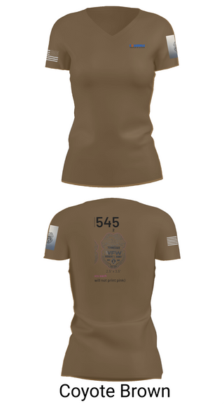 Womens Short Sleeve Vneck Shirt, TN VFW, Army, Teamtime, Team time, sublimation, custom sports apparel, team uniforms, spirit wear, spiritwear, sports uniforms, custom shirts, team store, custom team store, fundraiser sports, apparel fundraiser