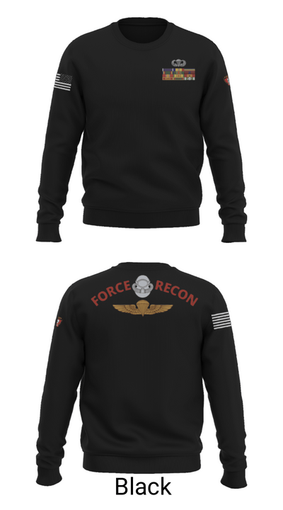 B Co. 3rd Recon Bn 24537683 Crew Neck Sweatshirt - 25