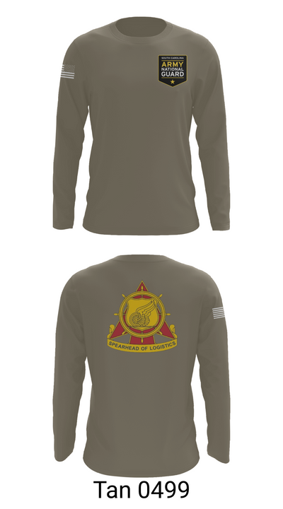 SOUTH CAROLINA ARMY NATIONAL GUARD 14160186 Long Sleeve Performance Shirt 63
