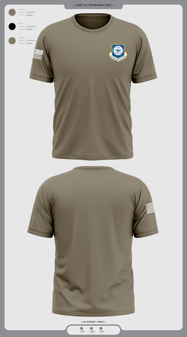 Short Sleeve Performance Shirt, Gallup Raptor Composite Squadron, Air Force, Teamtime, Team time, sublimation, custom sports apparel, team uniforms, spirit wear, spiritwear, sports uniforms, custom shirts, team store, custom team store, fundraiser sports, apparel fundraiser