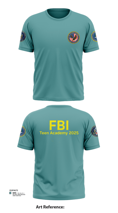 FBI Citizens Academy 38142590 Short Sleeve Performance Shirt - 102