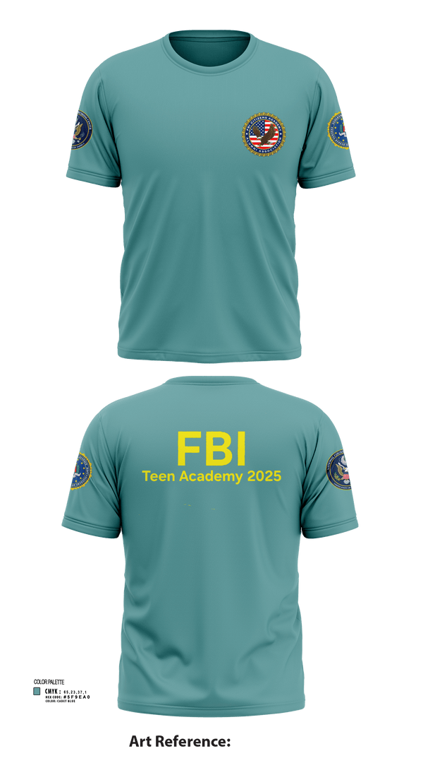 Short Sleeve Performance Shirt, FBI Citizens Academy, , Teamtime, Team time, sublimation, custom sports apparel, team uniforms, spirit wear, spiritwear, sports uniforms, custom shirts, team store, custom team store, fundraiser sports, apparel fundraiser