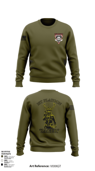 Crew Neck Sweatshirt, MFRC, Army, Teamtime, Team time, sublimation, custom sports apparel, team uniforms, spirit wear, spiritwear, sports uniforms, custom shirts, team store, custom team store, fundraiser sports, apparel fundraiser