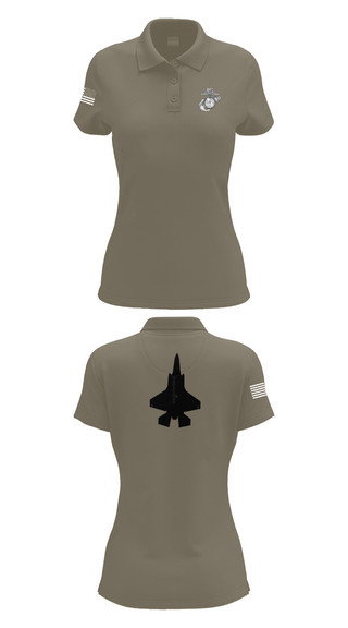 Womens Short Sleeve Performance Polo, Mals 12, Marines, Teamtime, Team time, sublimation, custom sports apparel, team uniforms, spirit wear, spiritwear, sports uniforms, custom shirts, team store, custom team store, fundraiser sports, apparel fundraiser