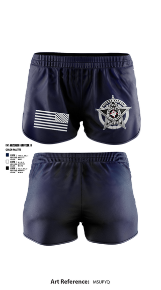 Ranger Panties, Cherry Valley Police Department, , Teamtime, Team time, sublimation, custom sports apparel, team uniforms, spirit wear, spiritwear, sports uniforms, custom shirts, team store, custom team store, fundraiser sports, apparel fundraiser